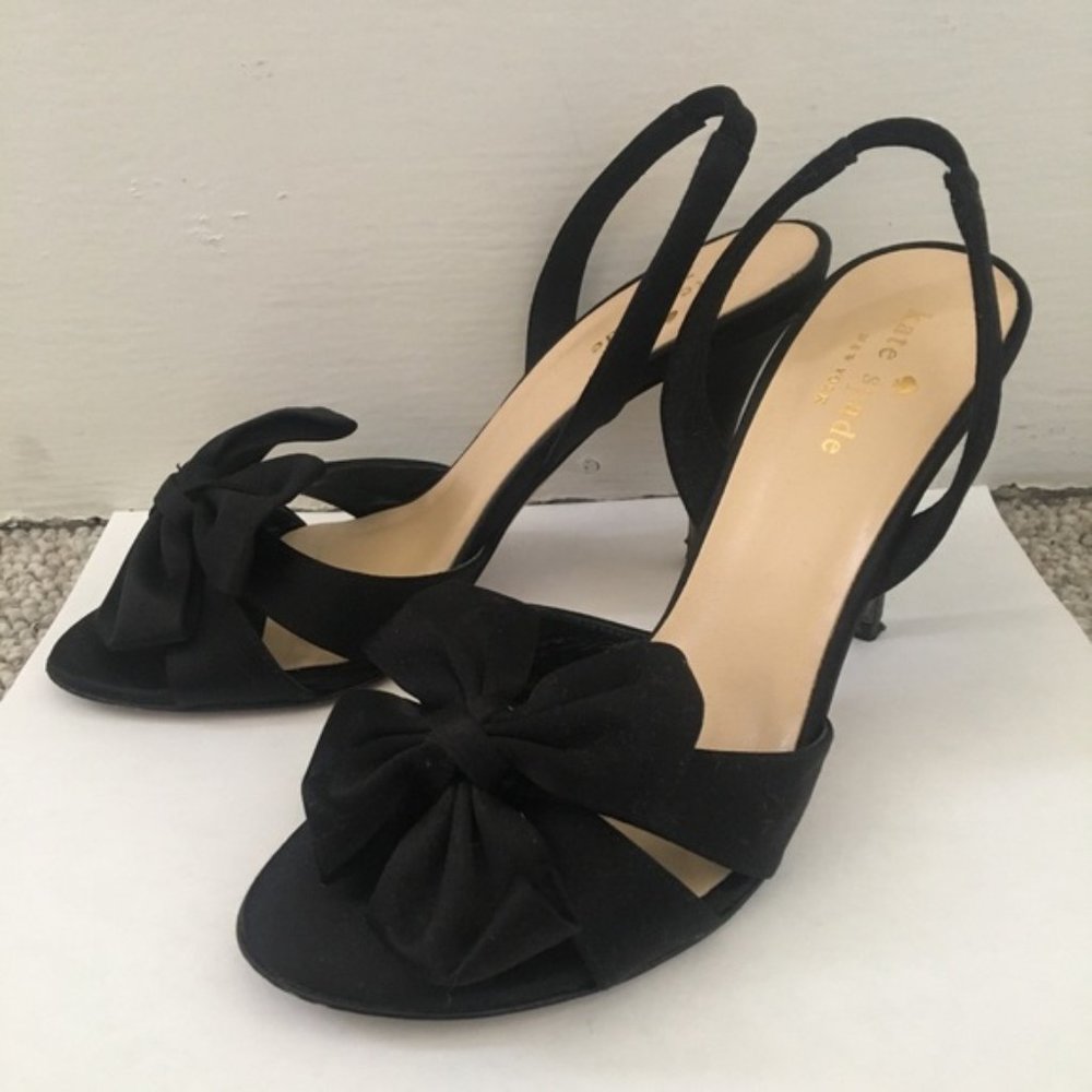 Kate Spade Marlena Satin Sling Back Pump 6.5